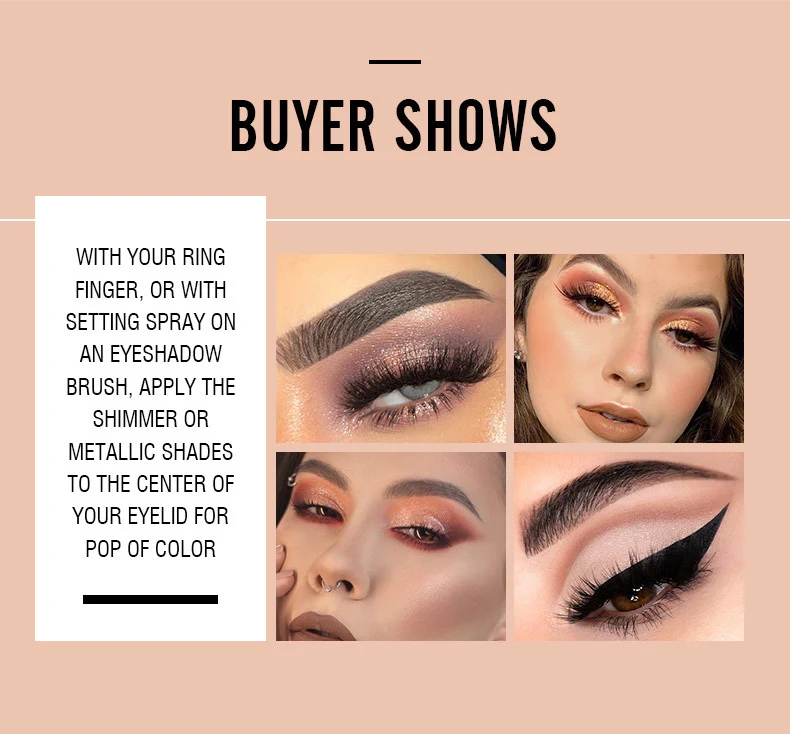 Title 10, 9-Color Eyeshadow Palette is Long Lasting and E...