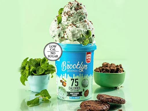 Mint Fudge Cookie 450ml (Low Cal, No Added Sugar)