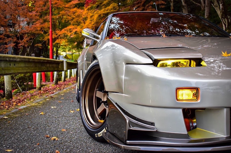 180SXの紅葉と愛車・180sx・紅葉ドライブ・2021ベストショットに関するカスタム事例の投稿画像2枚目