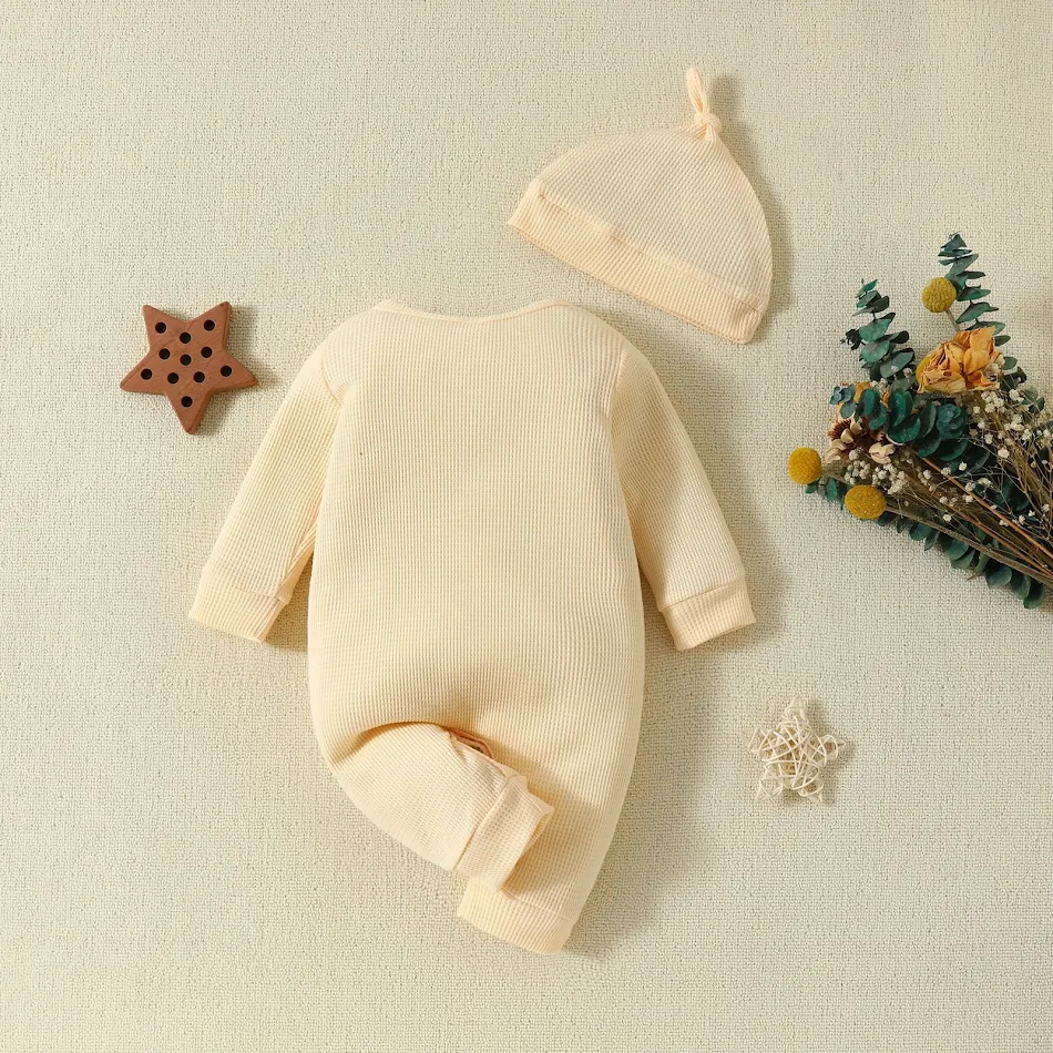 Herfst 2023 Baby Romper Europees en Amerikaans eendelig. Comfortabele en stijlvolle romper voor baby's en peuters.