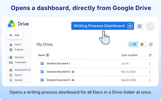 Process Feedback - Writing Process Reports for Google Docs screenshot 3