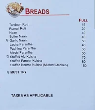 Kebabs & Curries menu 4