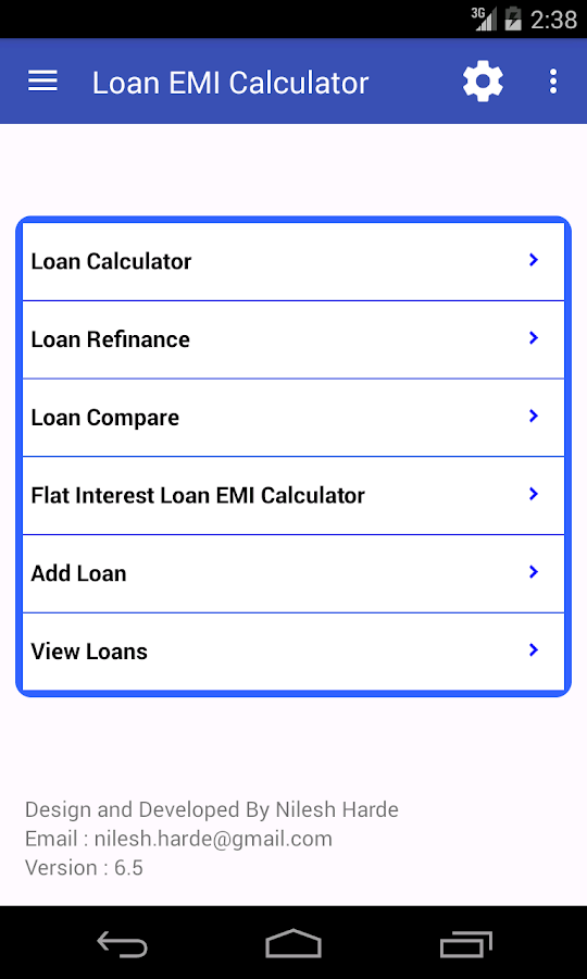 Loan EMI Calculator Android Apps on Google Play