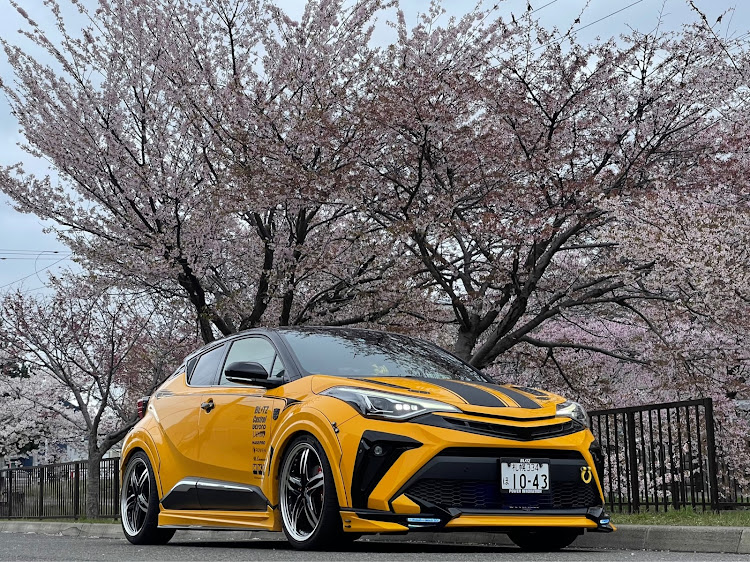 C-HRのC-HR・C-STYLE・初号機・弐号機・桜コラボに関するカスタム事例の投稿画像3枚目