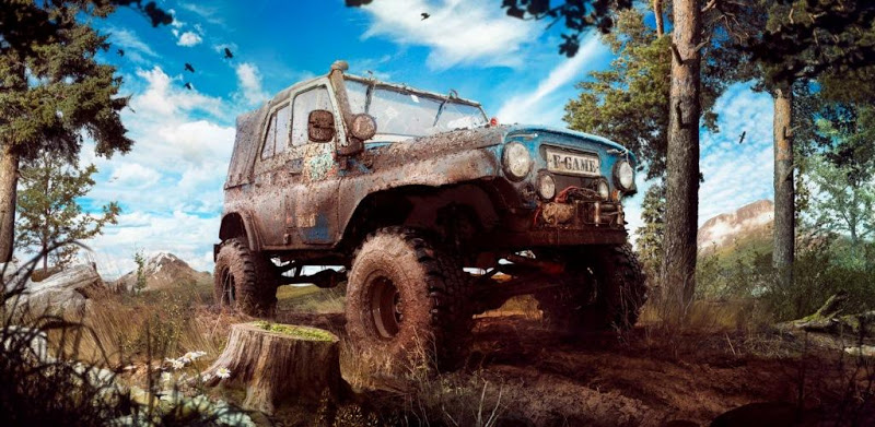 4x4 Russian SUVs Off-Road Saga