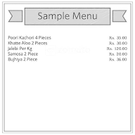 Balaji Sweet House menu 1
