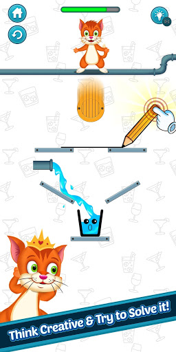 Screenshot Happy Cat - Fill the Glass