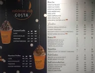 Costa Coffee menu 1