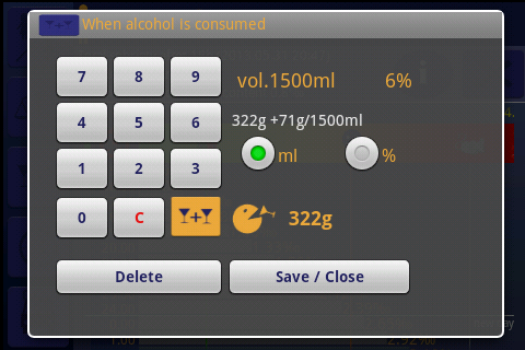 Alcohol. Breathalyzer test