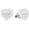 supreme®/tiffany & co. return to tiffany heart tag stud earrings (set of 2) fw21