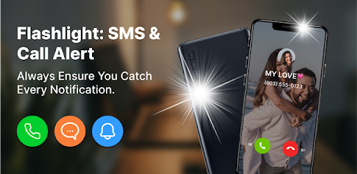 Flashlight : SMS & Call Alert