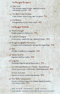 Bougie menu 5