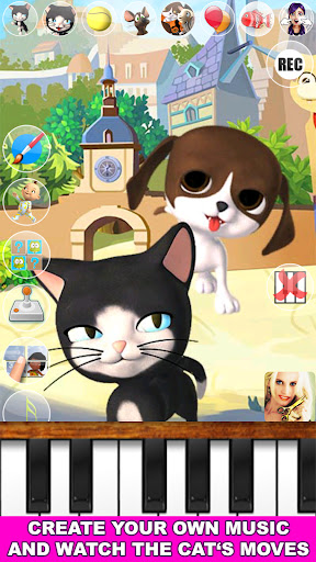 Screenshot Talking Cat and Dog Kids Games