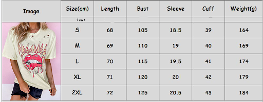 Title 1, European And American Lip Letter Printing Short...