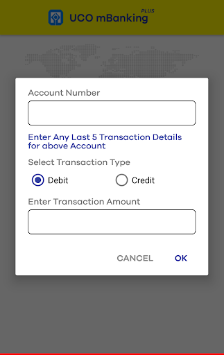 Screenshot UCO mBanking Plus