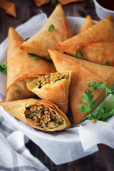 Chicken Keema Samosa