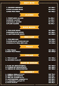 Chaimos menu 3