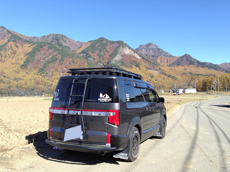 デリカD:5の紅葉・デリカにこだわる・デリカD5のある暮らし・紅葉と愛車・八ヶ岳に関するカスタム事例の投稿画像5枚目