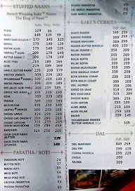 Kake Di Hatti menu 2