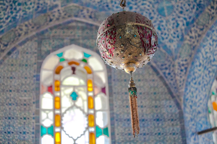 Gilded globes hang in many of the rooms at Istanbul's Topkapi Palace, a symbol of the sultan watching over the world. 