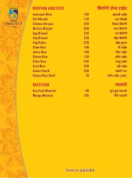 Hotel Sandeep menu 8