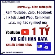 Sim Ko Giới Hạn Data Mobifone Ed60 - Y60 - Cf60 - Ag60 - Nct60