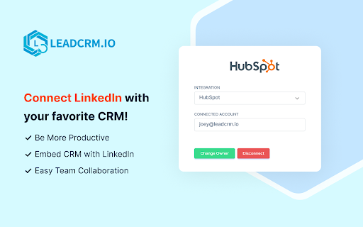 LeadCRM | integrate Web with CRM