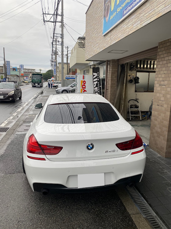 6シリーズ グランクーペのBMW6シリーズ・磨き &コーティング・撥水効果抜群・梅雨空に関するカスタム事例の投稿画像2枚目