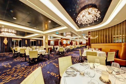 Chic and modern, Savor offers a wide array of choices, from classic favorites to modern cuisine, on board Norwegian Escape.