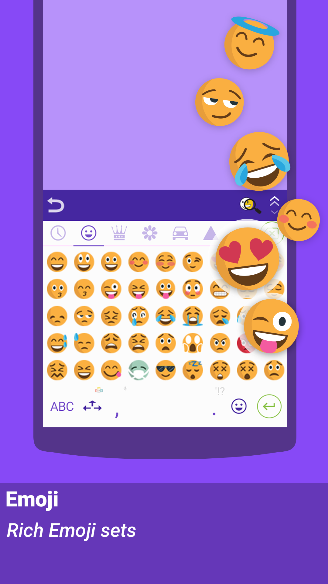 Android application ai.type Keyboard - Emoji, Art screenshort