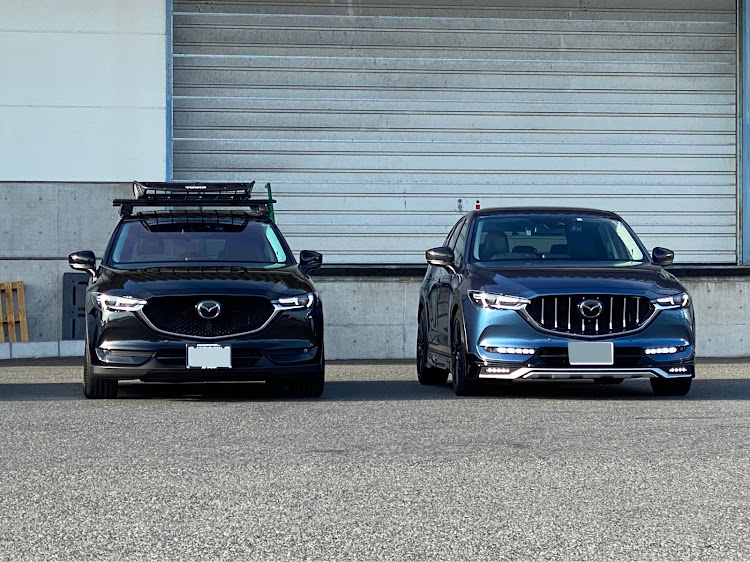 CX-5のマツダCX５・ダムドエアロ・バーチカルグリル・extended LEDtaillight・神戸オフ会に関するカスタム事例の投稿画像13枚目
