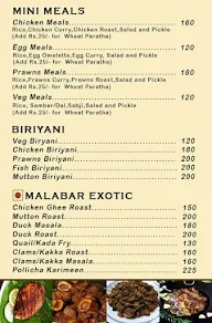 Malabar Treats menu 4