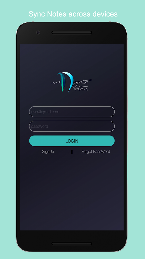    Mangata Notes - The notes app- screenshot  