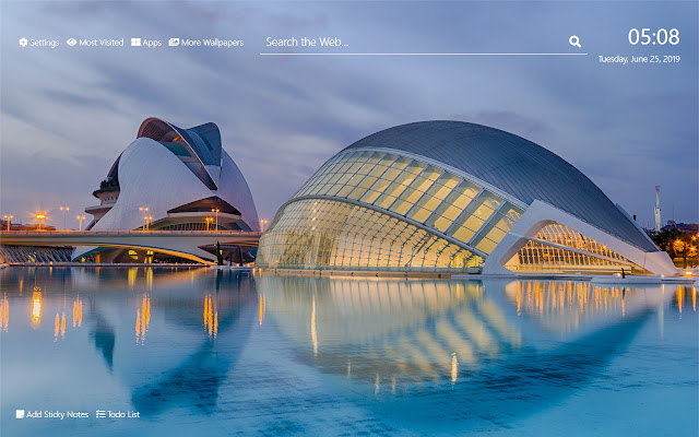 Architecture Обои HD New Tab Theme