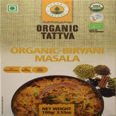 Organic Tattva Biryani Masala 100G