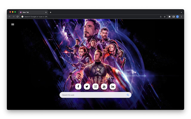 Avengers: Endgame Wallpaper HD New Tab