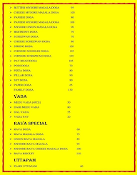 Shri Balaji Dosa Corner menu 4