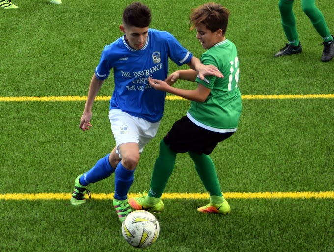 Espectacular goleada del Infantil A en Fuengirola