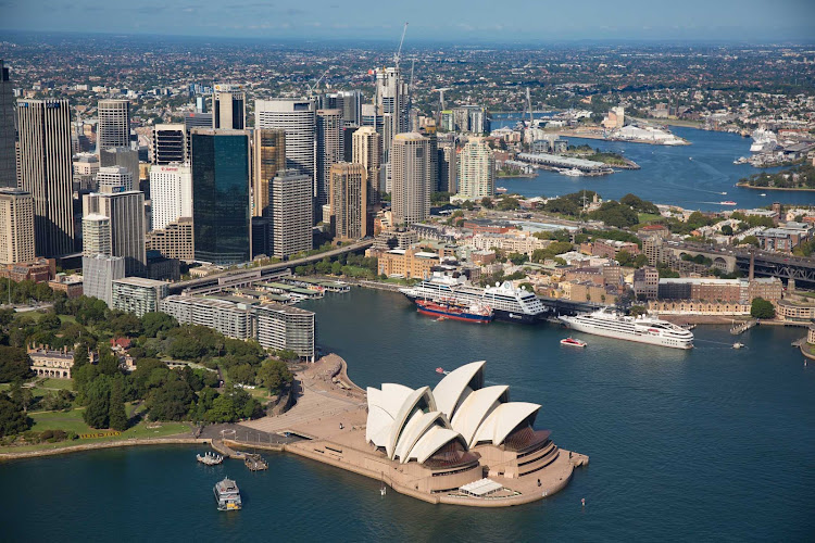 Enjoy the warm summer months in Sydney on Ponant's L'Austral.