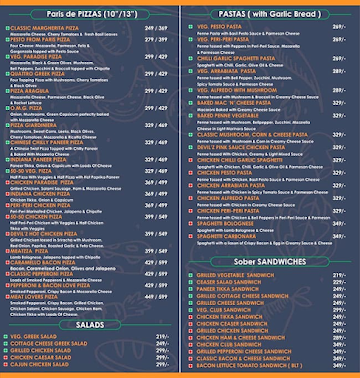 Dusk '2' Dawn menu 