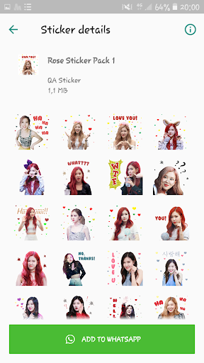 BLACKPINK WAStickerApps KPOP Idol for Whatsapp