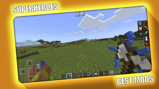 Superheroes Mod for Minecraft  screenshot #1