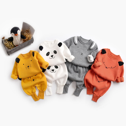 Title 7, Korean Animal Childrens Hoodie Harun Pantsuit,...