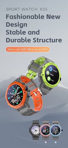 Title 12, K55 Childrens Phone Watch All Netcom Smart Plu...