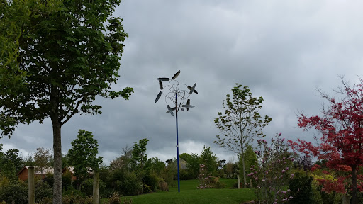 Windmill sculpture in Tayto Park