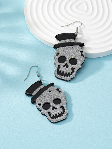 Title 5, New Womens Halloween Ghost Earrings, Simple Sp...