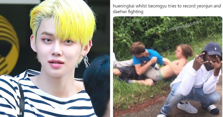 Fans Mistakenly Thought TXT's Yeonjun And AB6IX's Daehwi Got Into A