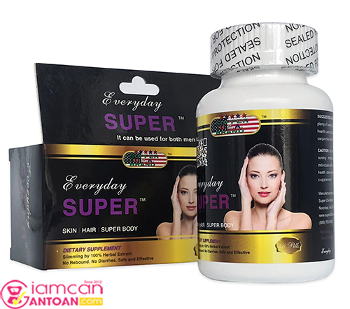 Everyday Super là loại thuốc giảm cân tốt nhất được nhiều người sử dụng