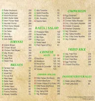 Chawla's 2 Online.com menu 1