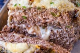 Philly Cheesesteak Meatloaf